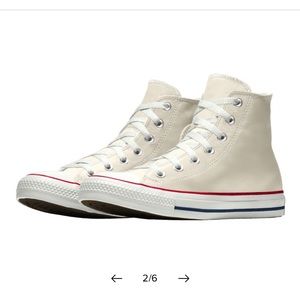 Chuck Taylor All Star Leather - Size 10 women’s/size 8 men’s